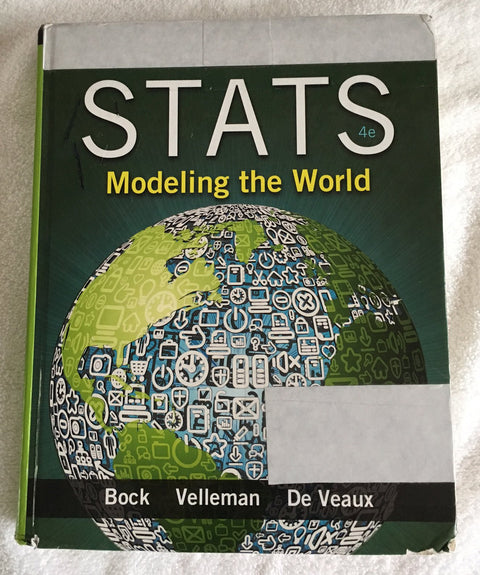 Stats: Modeling the World