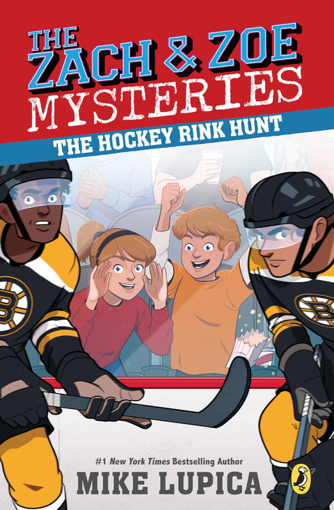 La chasse à la patinoire de hockey (Les mystères de Zach et Zoe)