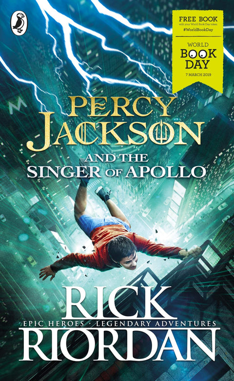Percy Jackson et le chantre d’Apollon : Journée mondiale du livre 2019
