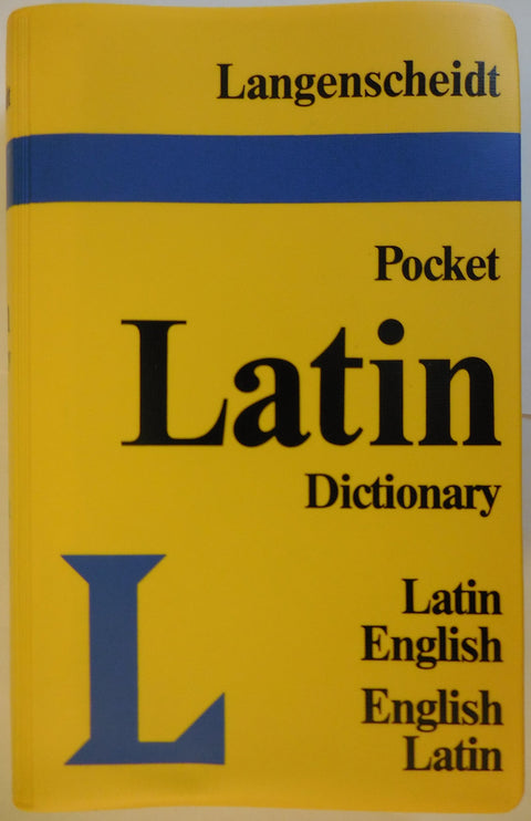 Dictionnaire de poche Langenscheidt latin classique-anglais
