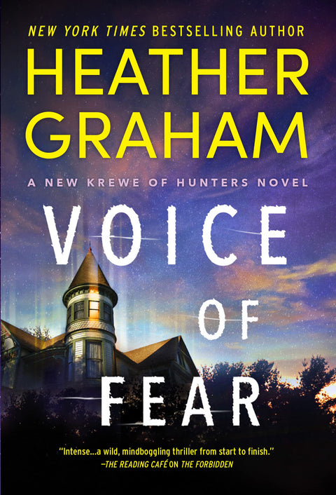 Voice of Fear: A Paranormal Mystery Romance – A Romantic Suspense Novel Featuring a Psychic Agent and a Criminal Psychologist (Krewe of Hunters, 38)