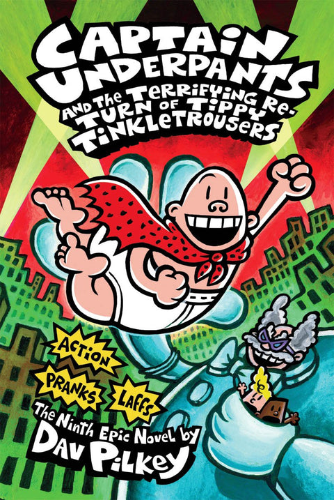 Capitaine Bobette et le terrifiant retour de Tippy Mamelouk (Capitaine Bobette, tome 9) (9)