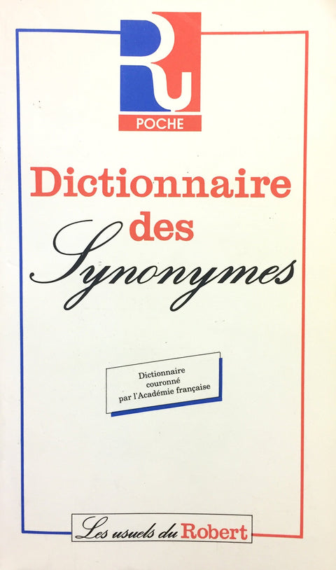 Dictionnaire Des Synonymes