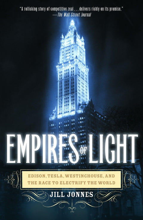 Les empires de la lumière : Edison, Tesla, Westinghouse et la course à l’électrification du monde