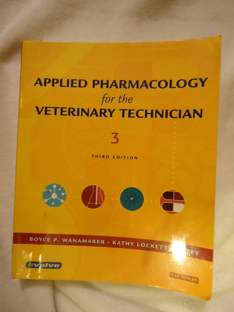 Pharmacologie appliquée pour l'assistant vétérinaire