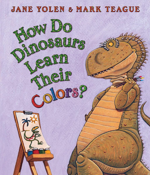 Comment les dinosaures apprennent-ils les couleurs ?