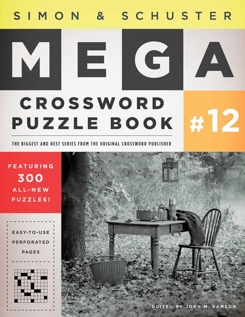 Livre de mots croisés Simon & Schuster Mega #12 (12) (S&S Mega Crossword Puzzles)