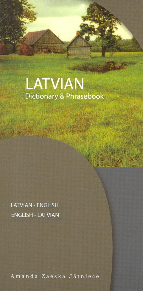 Dictionnaire et guide de conversation letton-anglais/anglais-letton