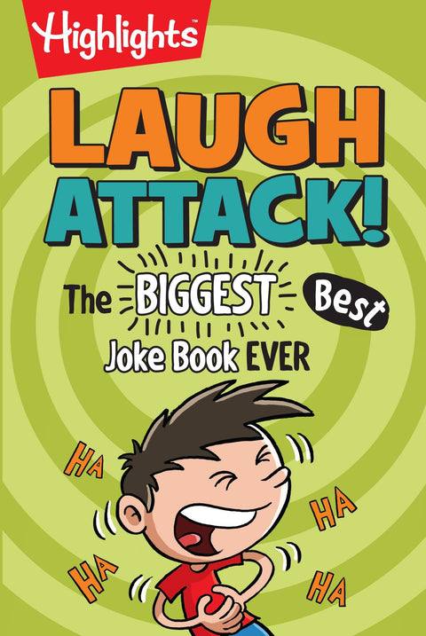 Attaque de rire ! : Plus de 1 000 blagues pour enfants, le livre de blagues indispensable avec des toc-toc, des devinettes, des virelangues et des dessins animés