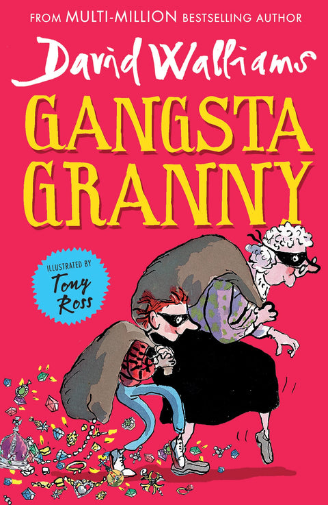 Mamie gangster : édition limitée du 10e anniversaire du best-seller jeunesse de David Walliams : un livre de David Walliams