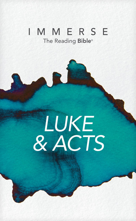 Immerse : Luc & Actes (couverture souple) (Immerse : la Bible de lecture)
