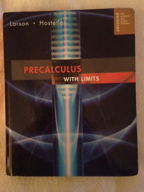 Precalculus: With Limits