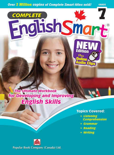 Complete EnglishSmart (New Edition) Grade 7: Canadian Curriculum English Workbook
