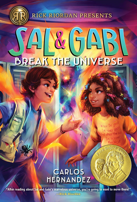 Rick Riordan présente : Sal et Gabi font exploser l’Univers – Un roman de Sal et Gabi, tome 1