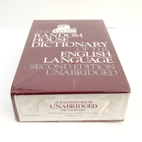 Le dictionnaire de la langue anglaise Random House, 2e édition, non abrégée