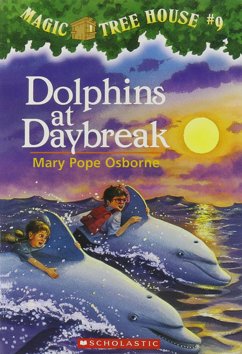 Dauphins au petit matin (La Cabane magique)