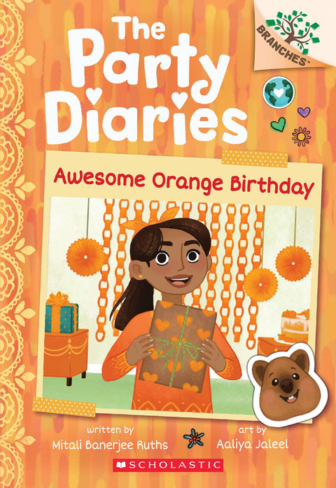 Awesome Orange Birthday: A Branches Book (the Party Diaries #1): Volume 1
