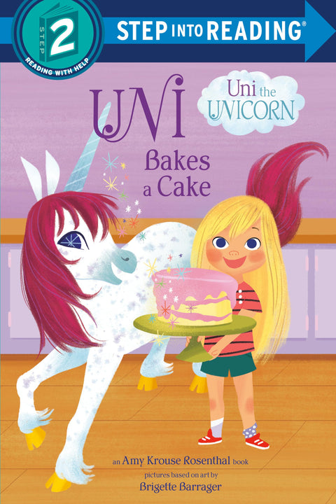 Uni prépare un gâteau (Uni la licorne)