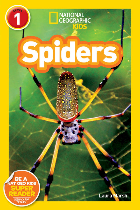 National Geographic Readers : Les araignées (National Geographic Kids Readers : niveau 1)