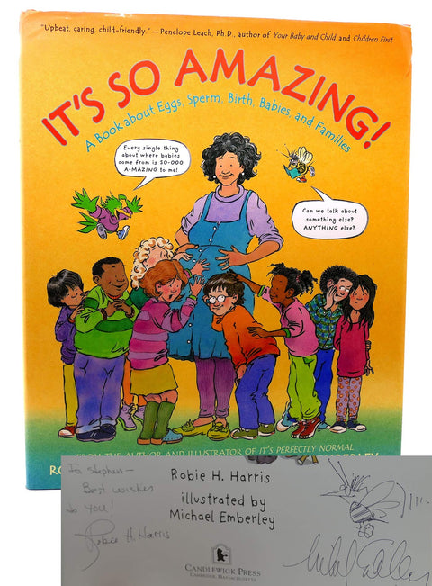 It's So Amazing!: A Book about Eggs, Sperm, Birth, Babies, and Families