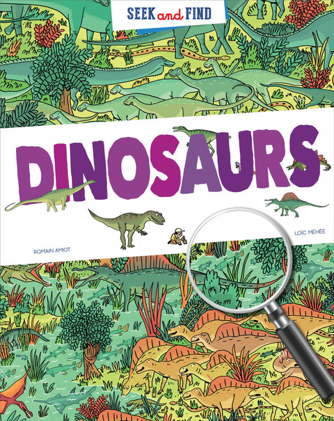 Cherche et trouve - Dinosaures (Cherche et trouve)