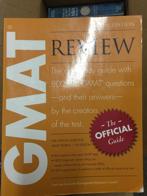 The Official Guide for GMAT Review