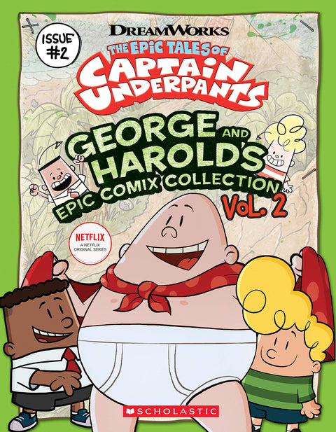 La collection Épique Comix de George et Harold, vol. 2 (Les aventures épiques du Capitaine Colculot à la télé)