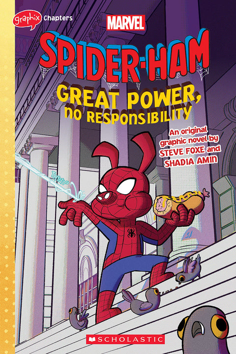 Grand pouvoir, aucune responsabilité (Roman graphique original Spider-Ham)