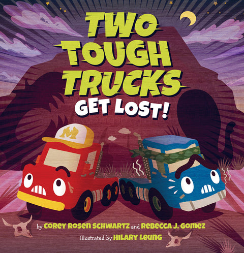 Deux camions costauds se perdent !