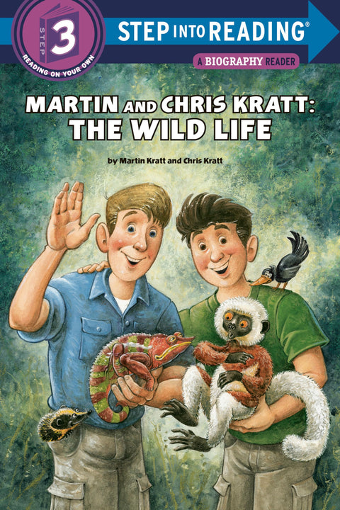 Martin et Chris Kratt : La vie sauvage (Step into Reading, niveau 3)
