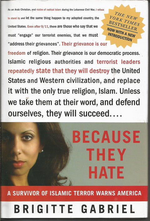 Parce qu'ils haïssent : un survivant du terrorisme islamiste met l'Amérique en garde