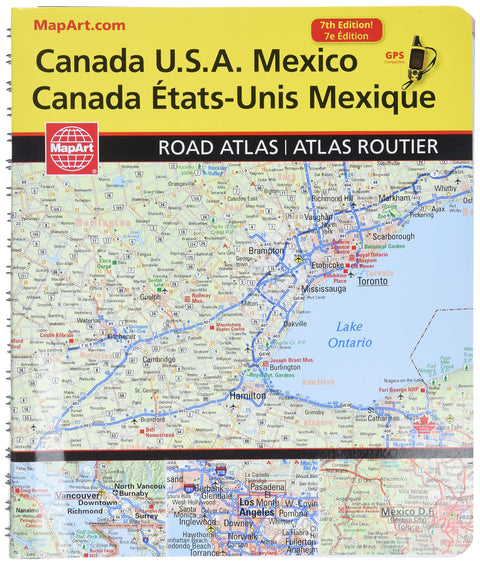 Canada USA Road Atlas