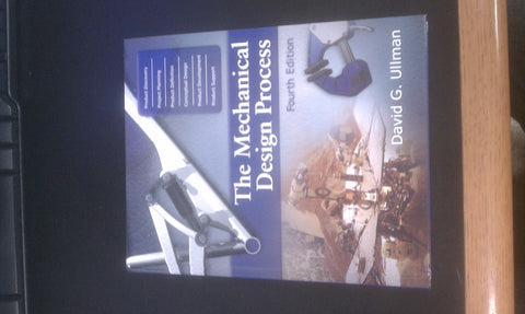 The Mechanical Design Process (Mcgraw-hill Series in Mechanical Engineering)