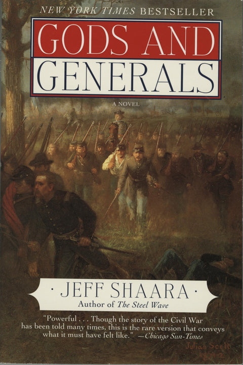 Dieux et généraux : un roman sur la guerre de Sécession