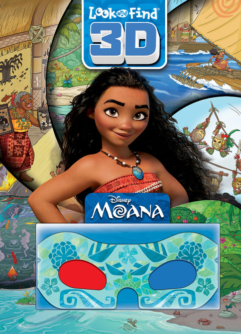 Disney Vaiana Cherche et trouve 3D