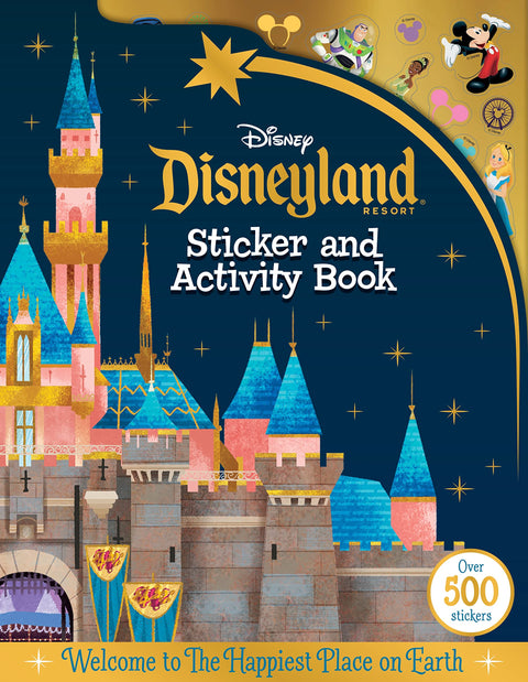 Livre d’autocollants et d’activités des parcs Disneyland : plus de 500 autocollants
