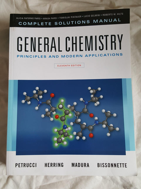 General Chemistry: Principles And Modern Applications Complete Solutions Manual