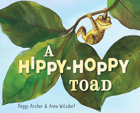 Un crapaud hippy-hoppy