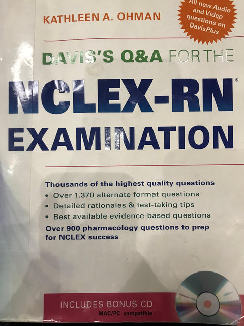 Davis's Q and A for the NCLEX-RN Examination