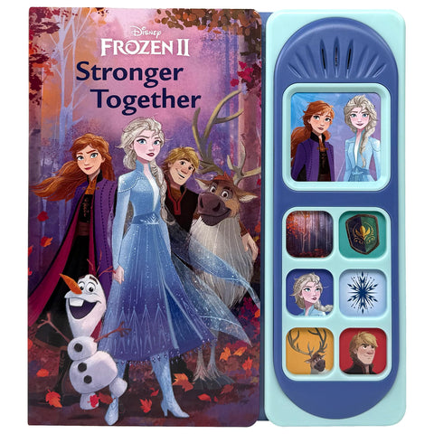 Disney La Reine des Neiges 2 Elsa, Anna et Olaf - Plus forts ensemble - Livre sonore – PI Kids (Play-A-Sound)