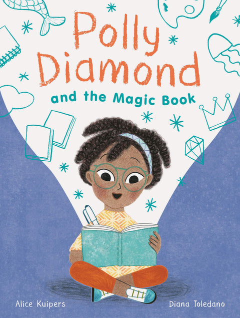 Polly Diamond et le livre magique : Livre 1 (Série de livres pour enfants du primaire, roman à chapitres pour les petits lecteurs passionnés)
