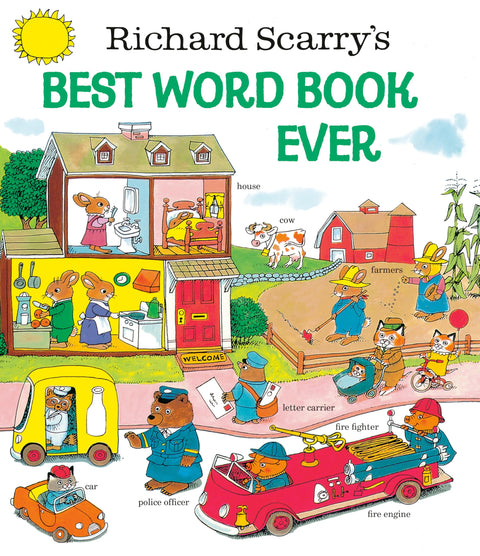 Le meilleur imagier de Richard Scarry (Grand petit livre d’or)