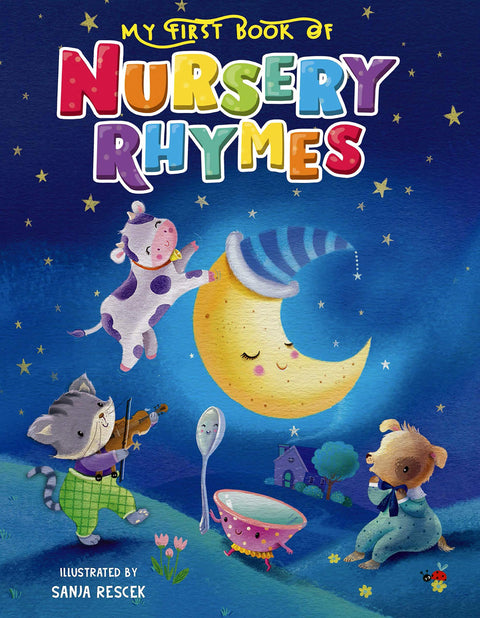 Mon premier livre de comptines - Livre cartonné épais pour enfants - Classiques