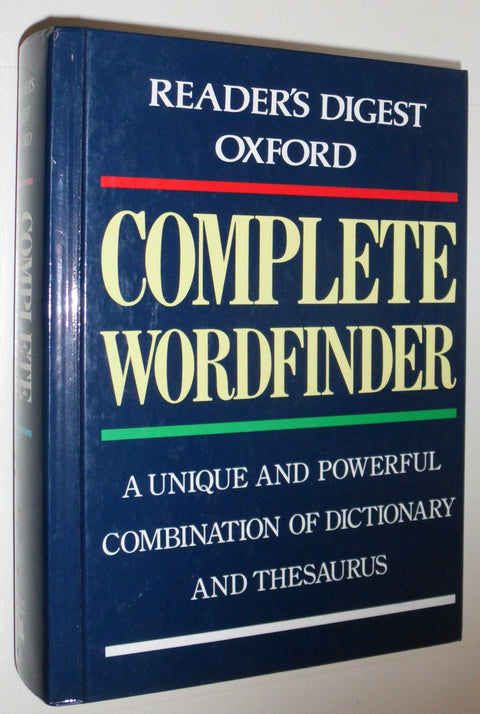 Dictionnaire complet des mots Oxford de Reader's Digest