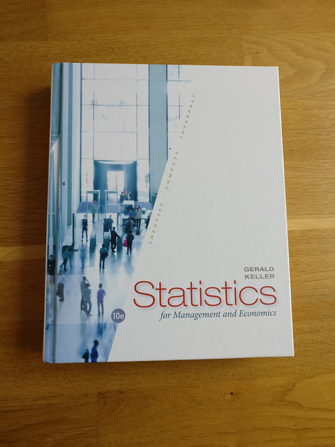 Statistics for Management and Economics