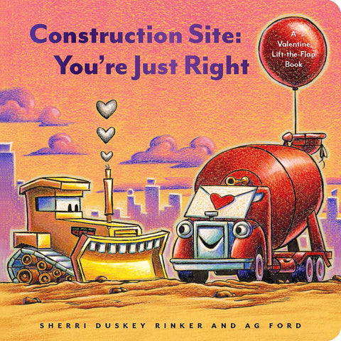 Chantier de construction : Tu es parfait : Un livre à volets pour la Saint-Valentin