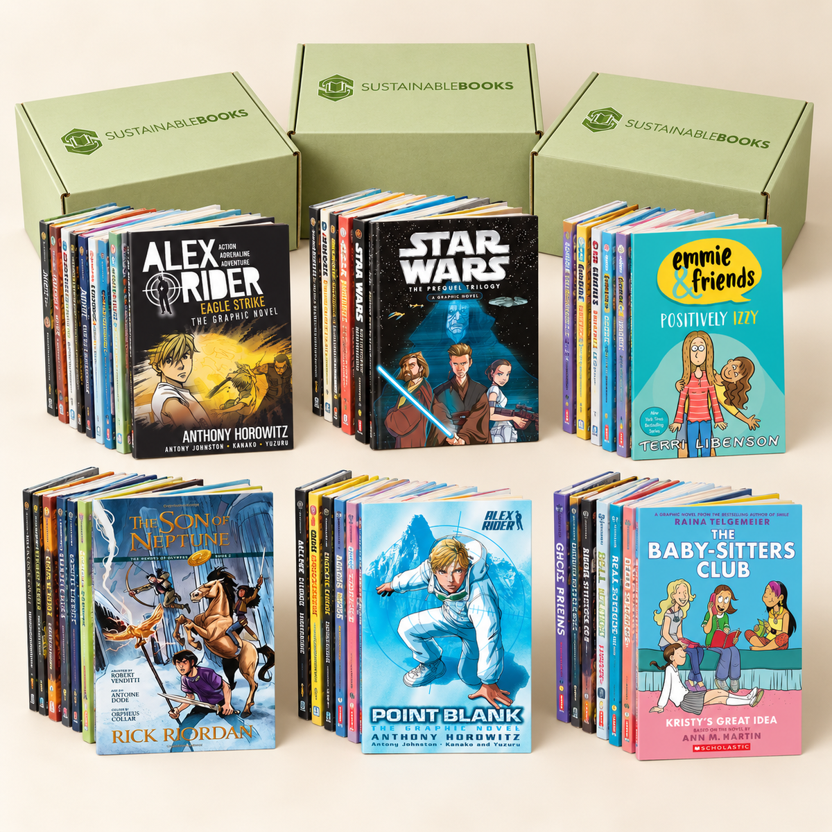 Medium: comics and graphic novels donation package example