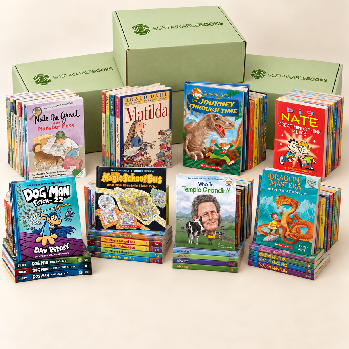 Medium: middle grade readers donation package example