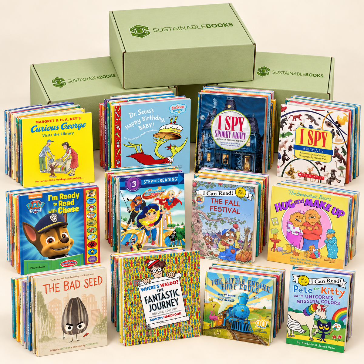 Medium: younger children donation package example