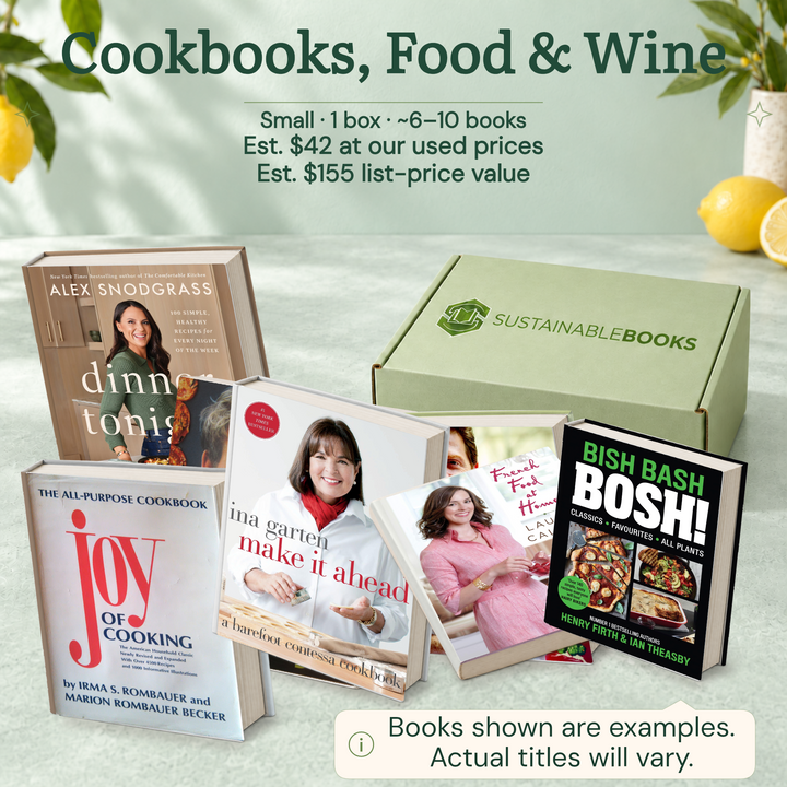Cookbooks, Food & Wine Mystery Box